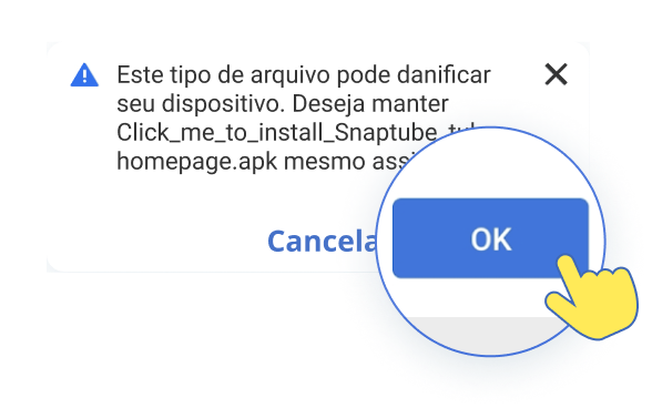 Baixar Snaptube para Android grátis MP3 downloader