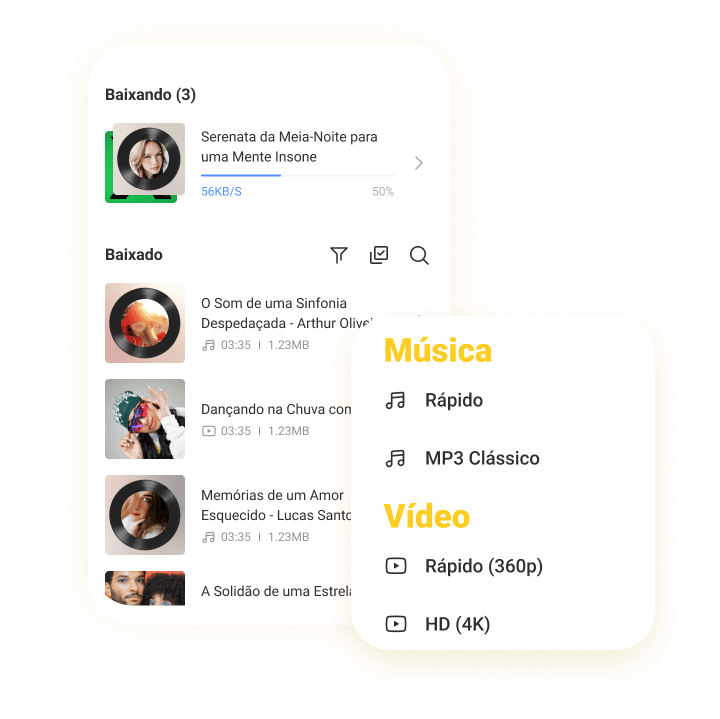 Como baixar música no celular